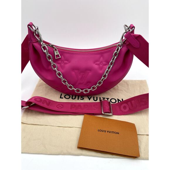 Louis Vuitton Calfskin Bubblegram Over The Moon Miami Pink Bag - Picture 1 of 16